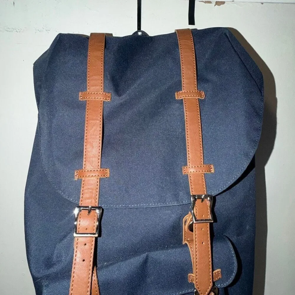 HERSCHEL SUPPLY CO Navy Blue Little America Large Capacity Backpack